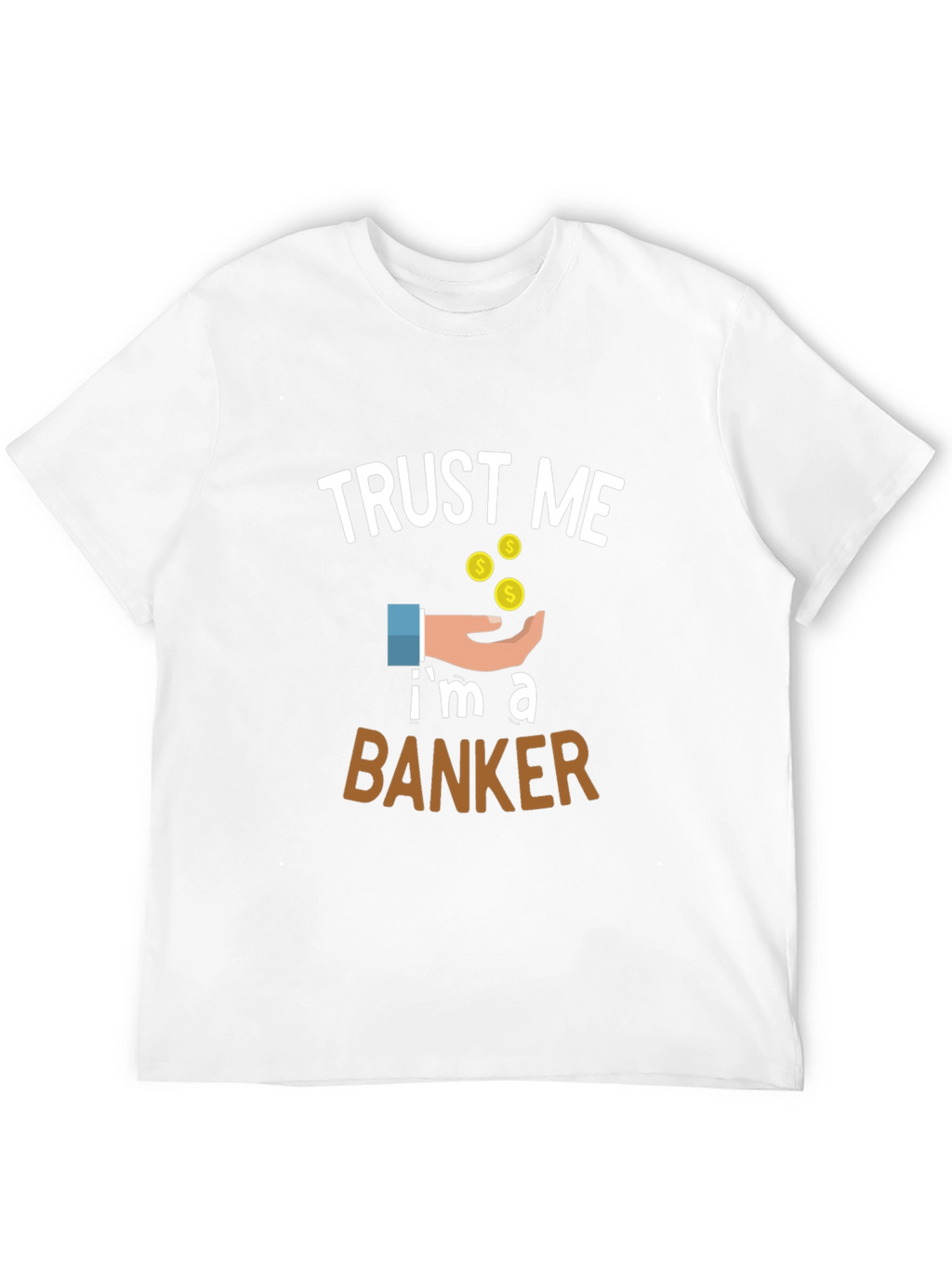 Trust Me Im a Banker Graphic Tee - Black