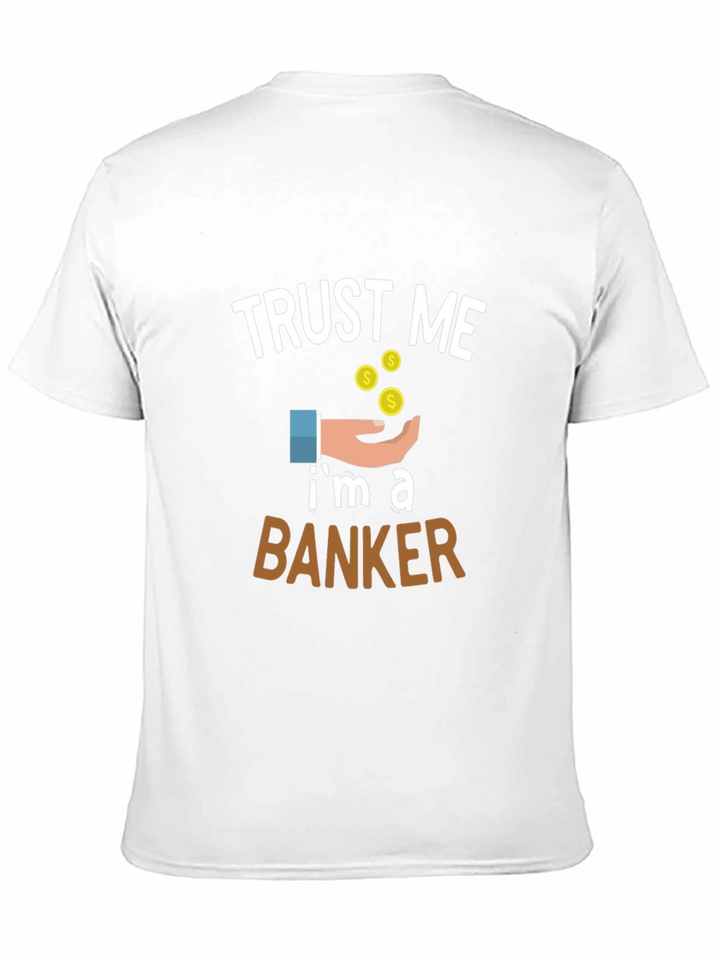 Trust Me Im a Banker Graphic Tee - Black
