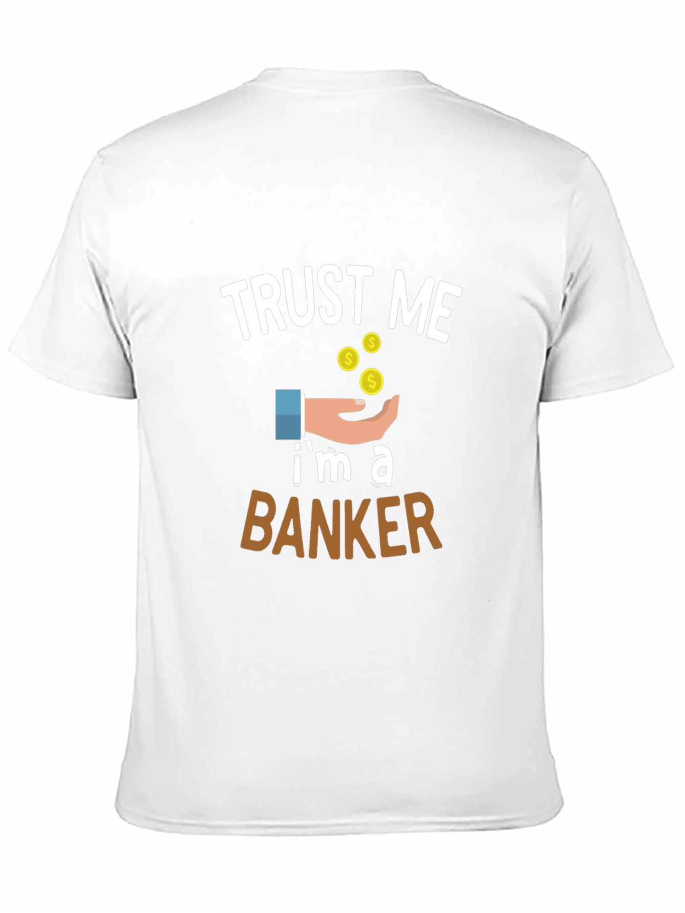 Trust Me Im a Banker Graphic Tee - Black