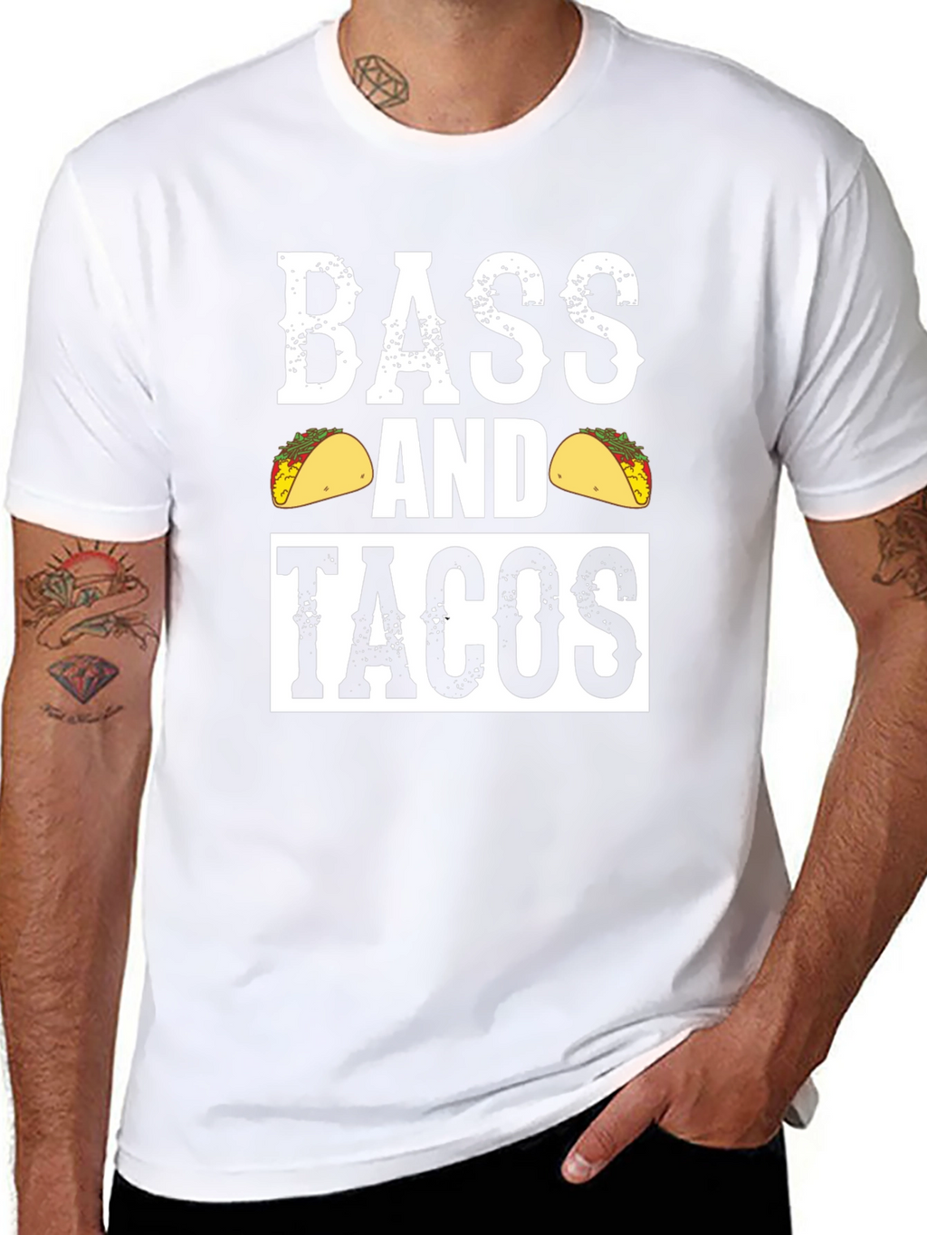 Bass and Tacos Graphic Tee