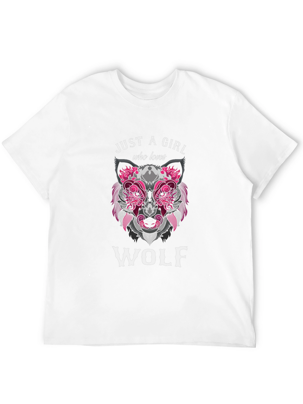 Just a Girl Who Loves Wolf T-Shirt