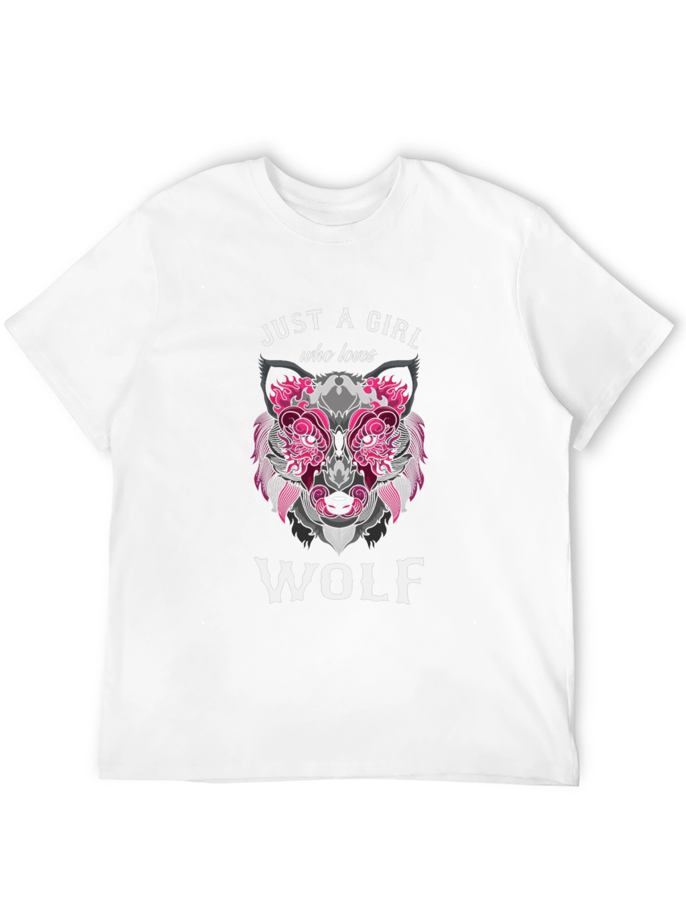 Just a Girl Who Loves Wolf T-Shirt