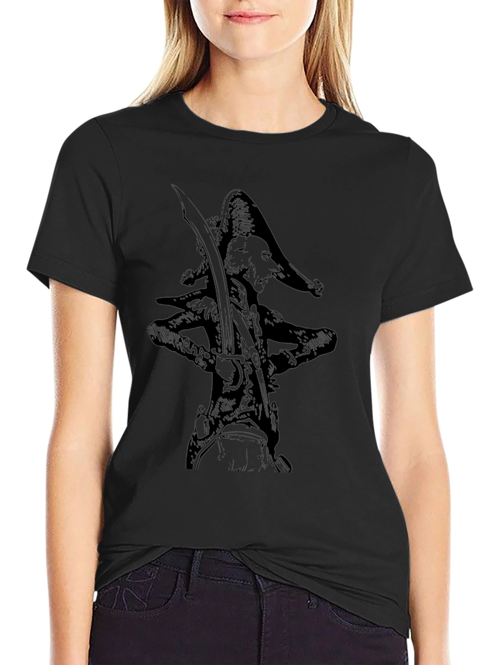 Pirate Graphic Tee - Black
