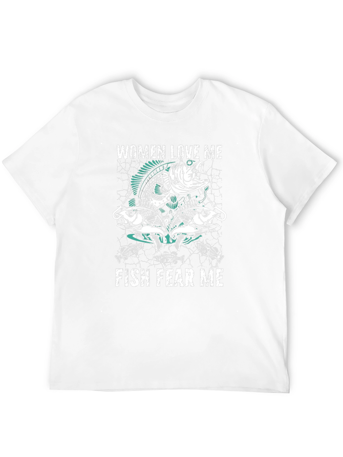 Women Love Me Fish Fear Me Graphic Tee
