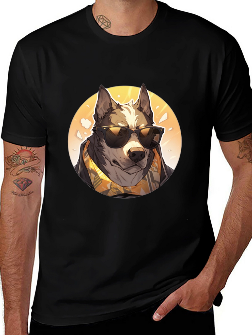 Cool Dog Graphic Tee