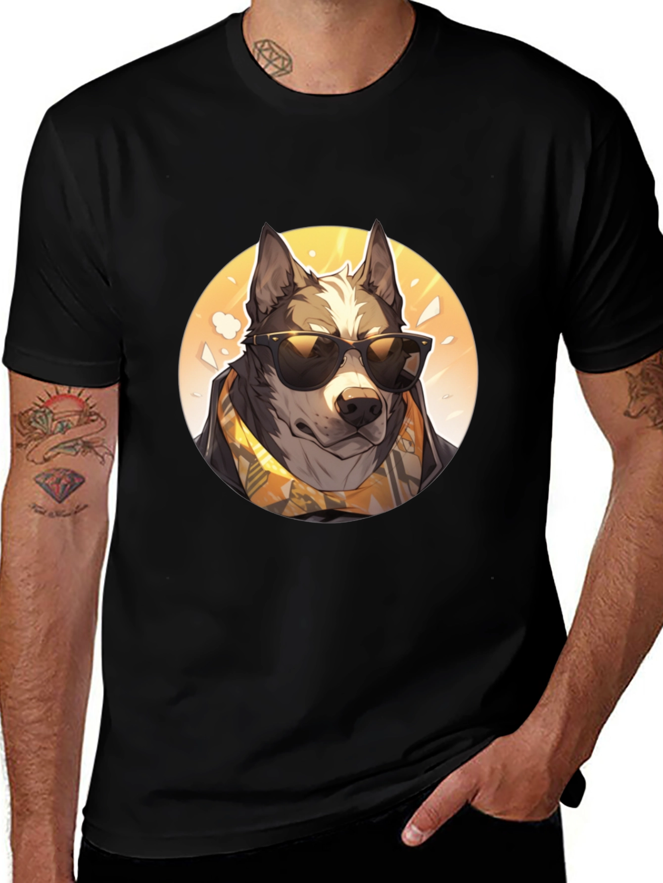 Cool Dog Graphic Tee