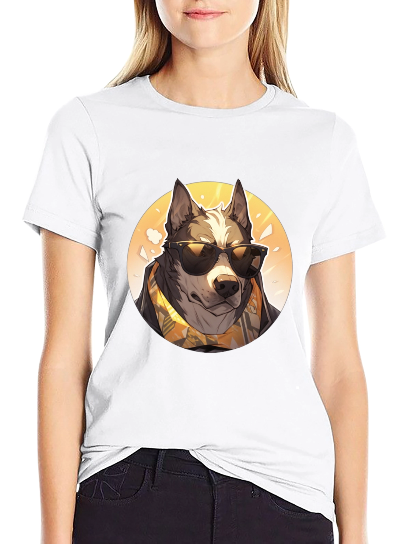 Cool Dog Graphic Tee