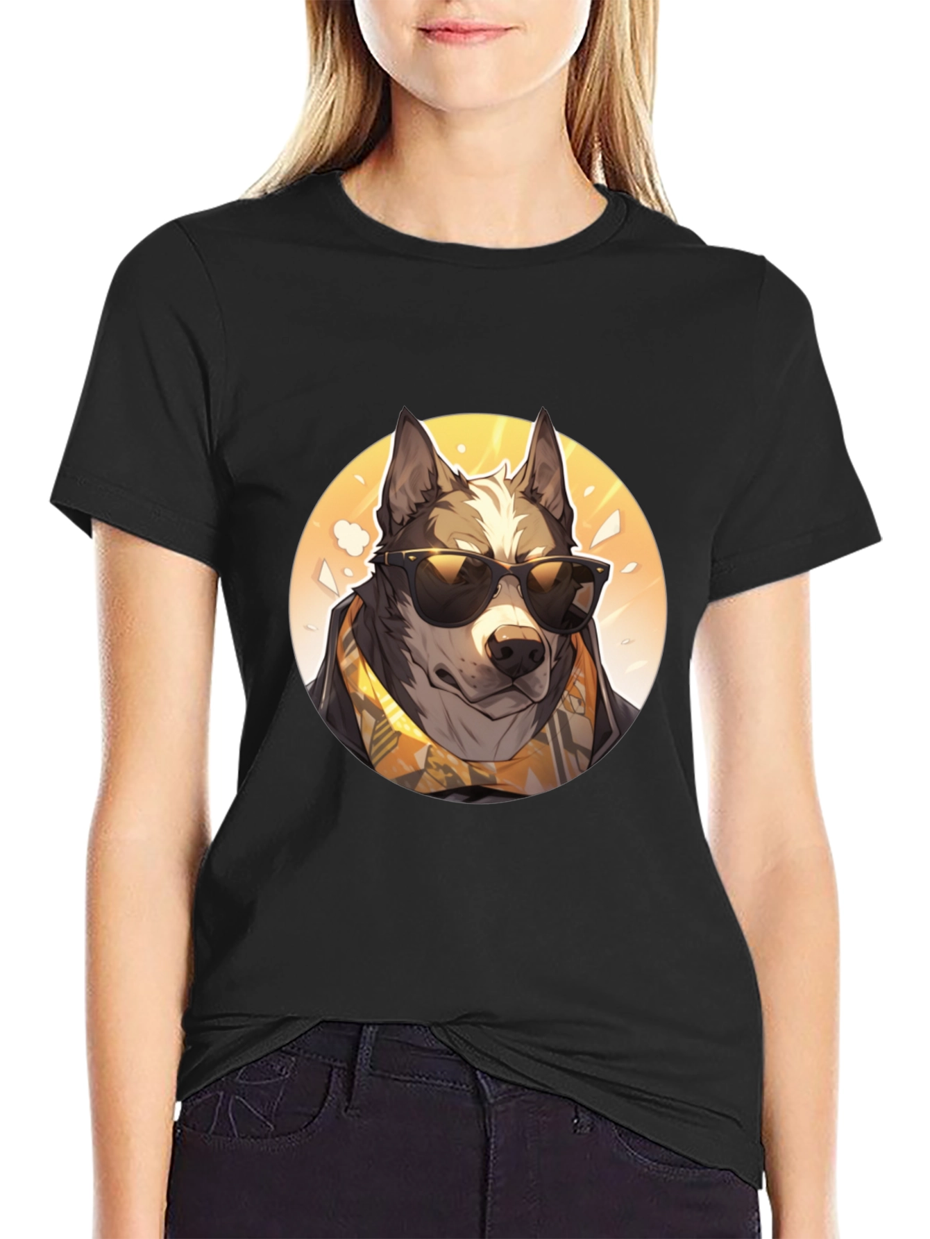 Cool Dog Graphic Tee