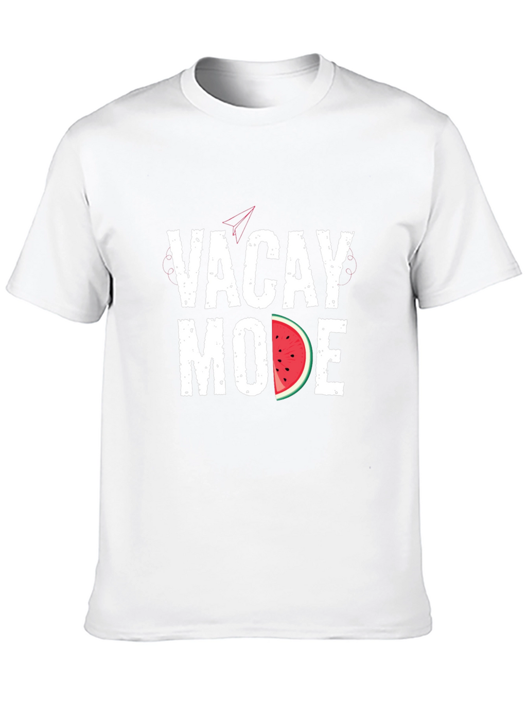 Vacay Mode Watermelon Graphic Tee - Black