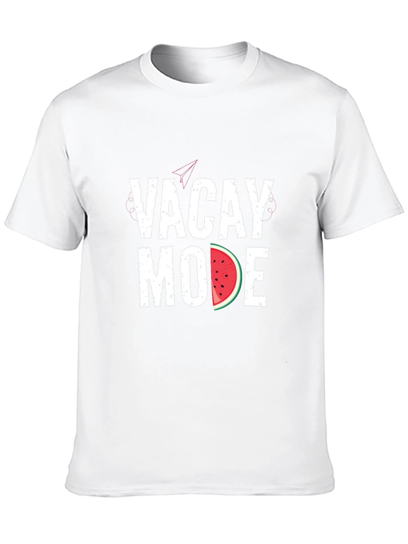 Vacay Mode Watermelon Graphic Tee - Black