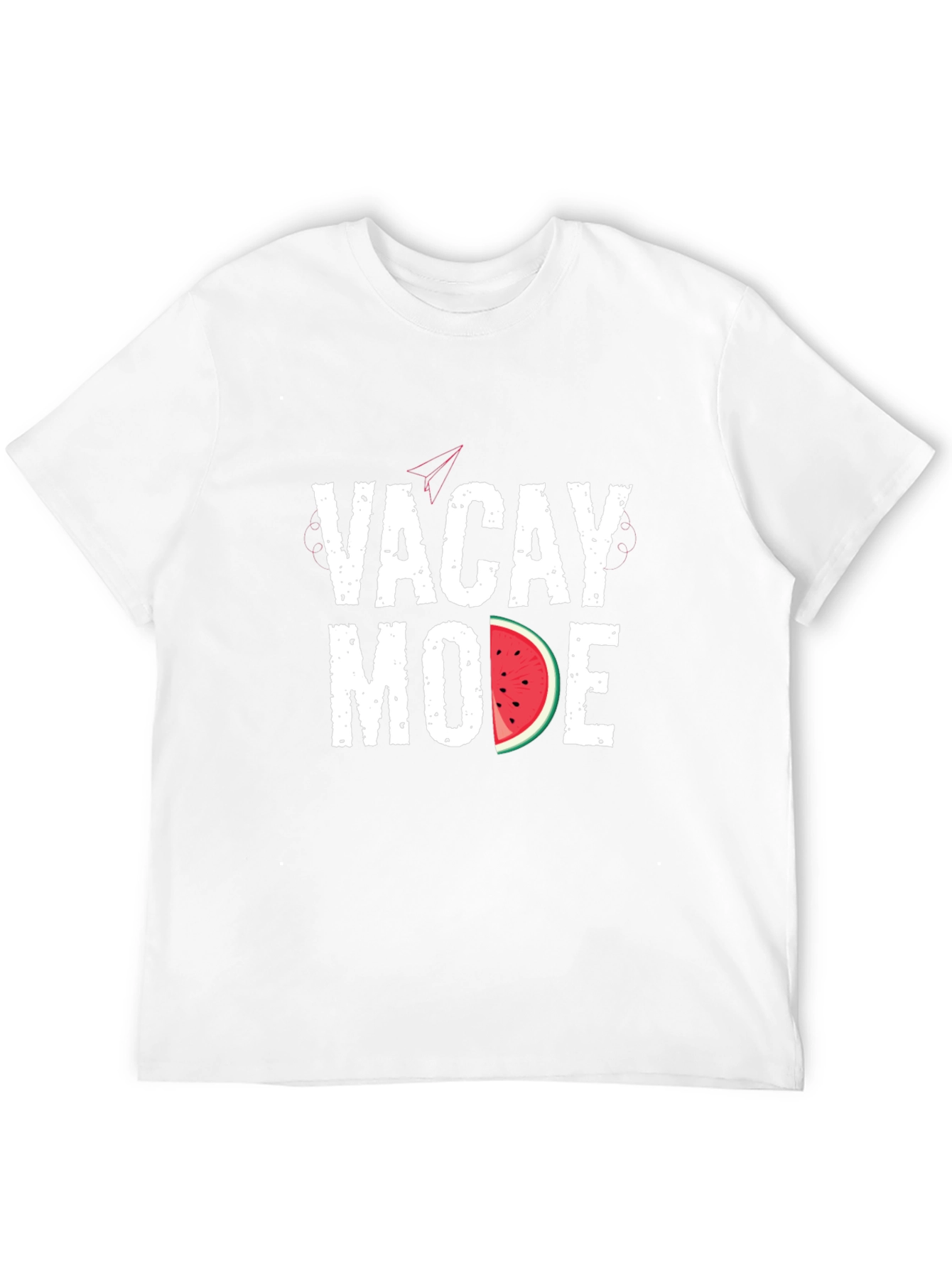 Vacay Mode Watermelon Graphic Tee - Black