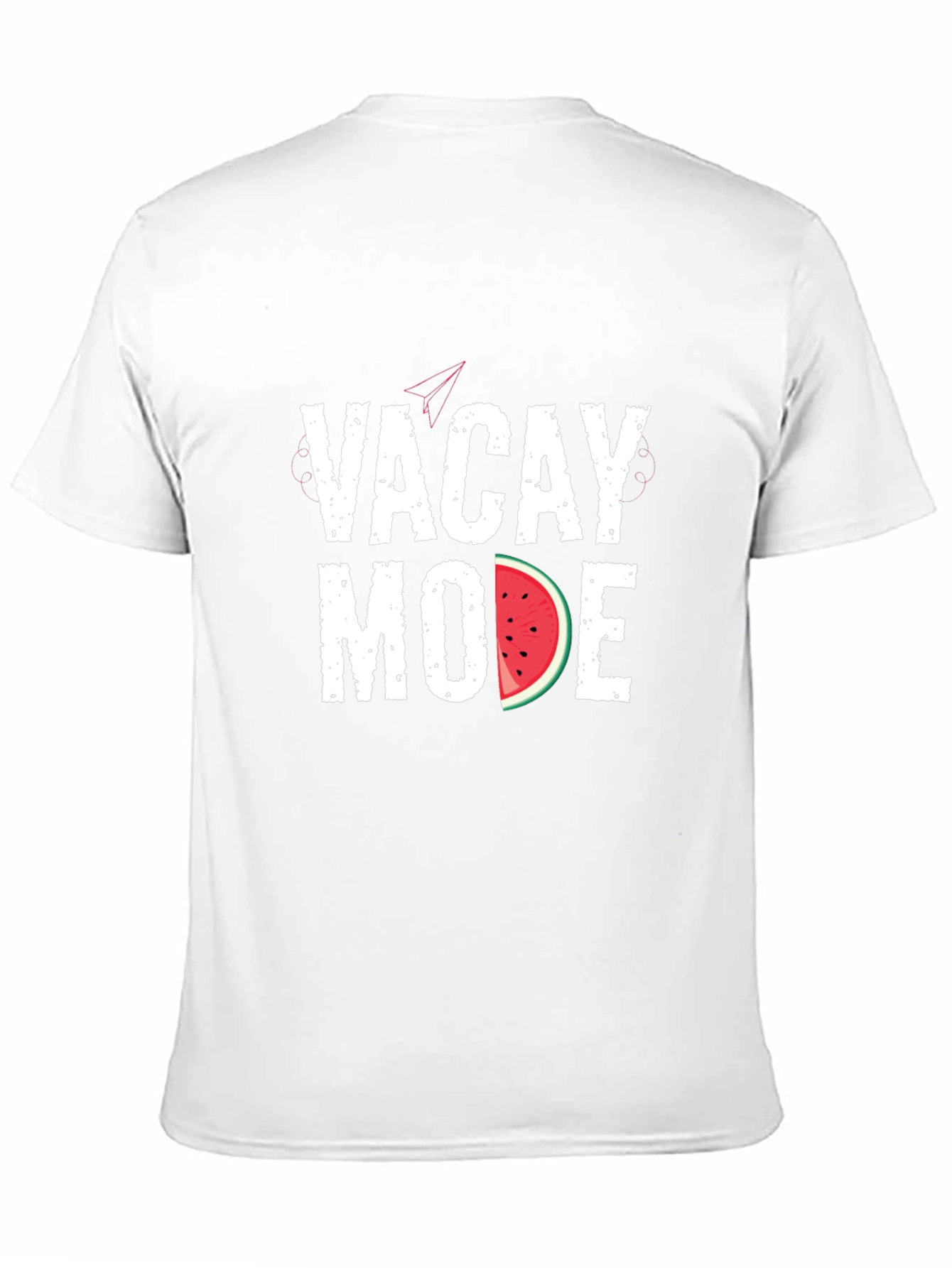 Vacay Mode Watermelon Graphic Tee - Black