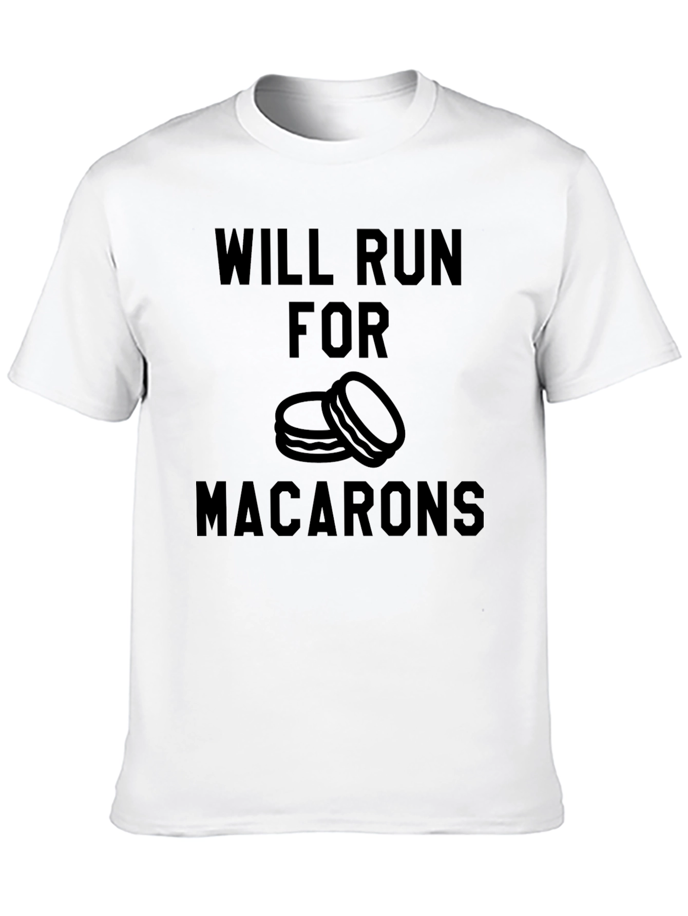 Will Run for Macarons Graphic T-Shirt