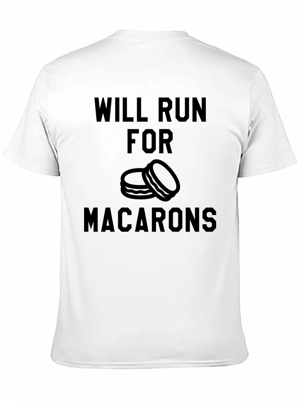 Will Run for Macarons Graphic T-Shirt