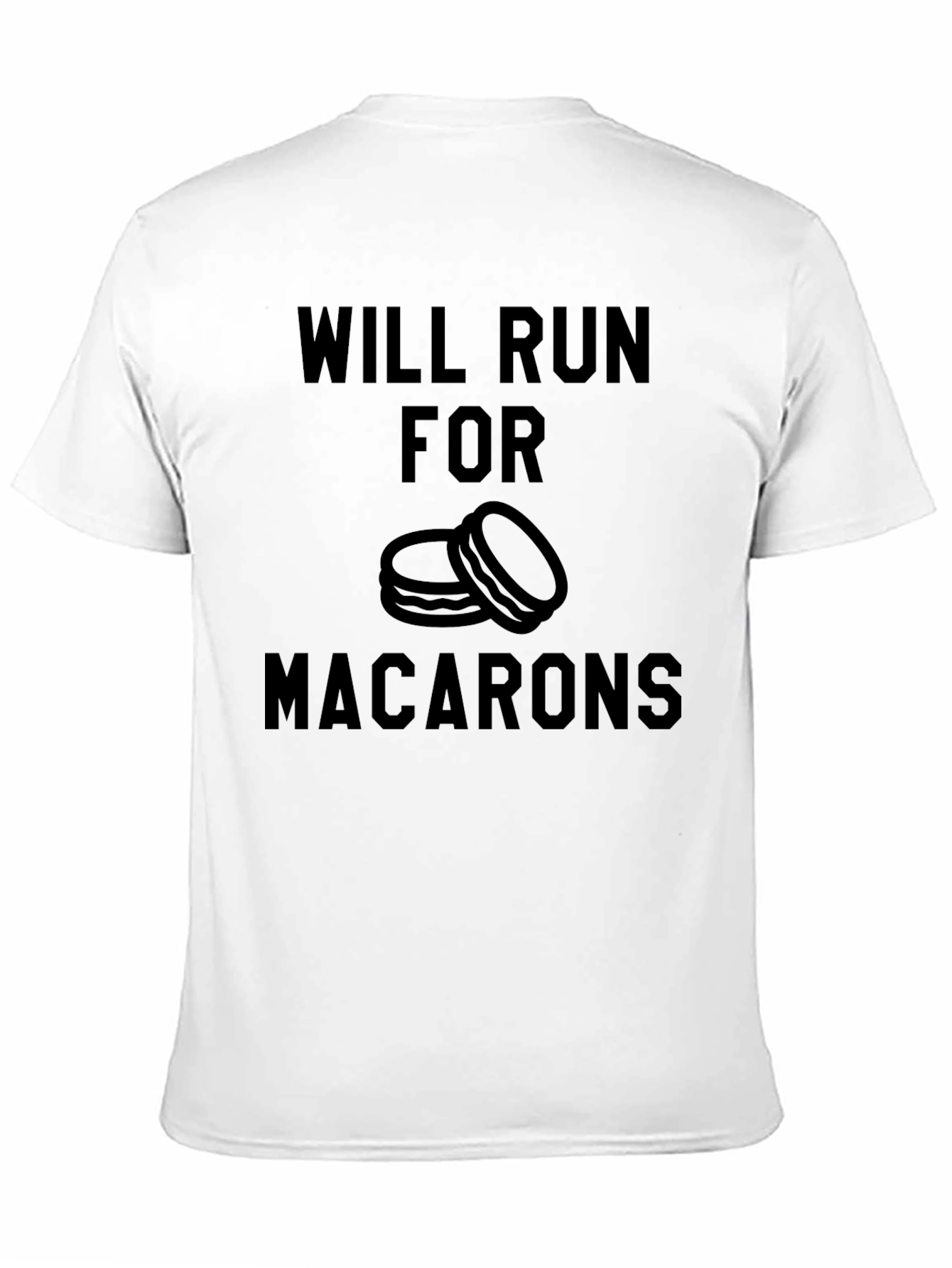 Will Run for Macarons Graphic T-Shirt
