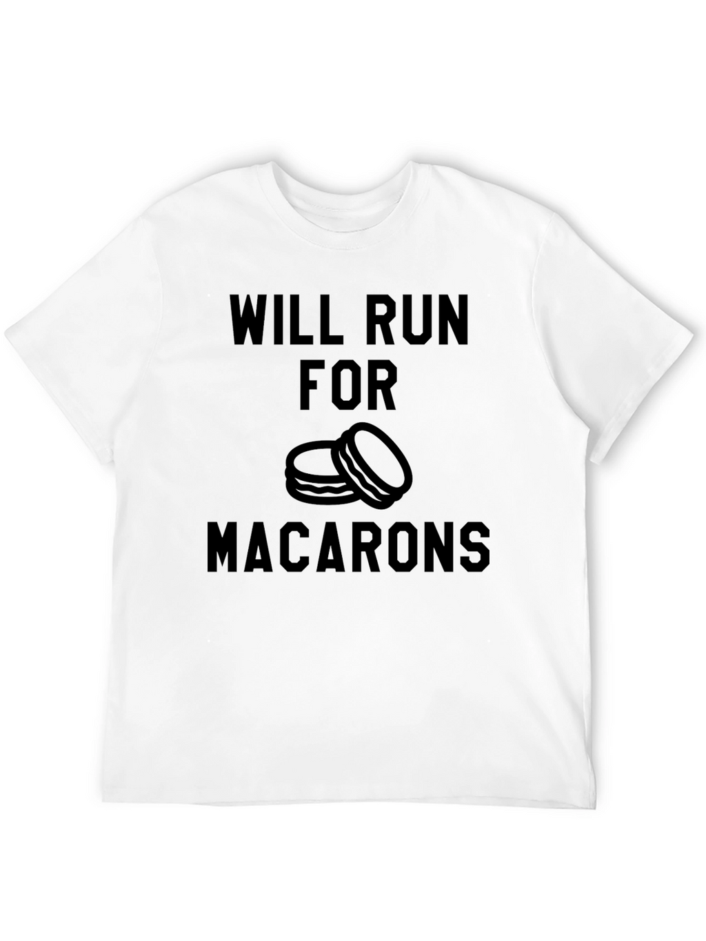 Will Run for Macarons Graphic T-Shirt