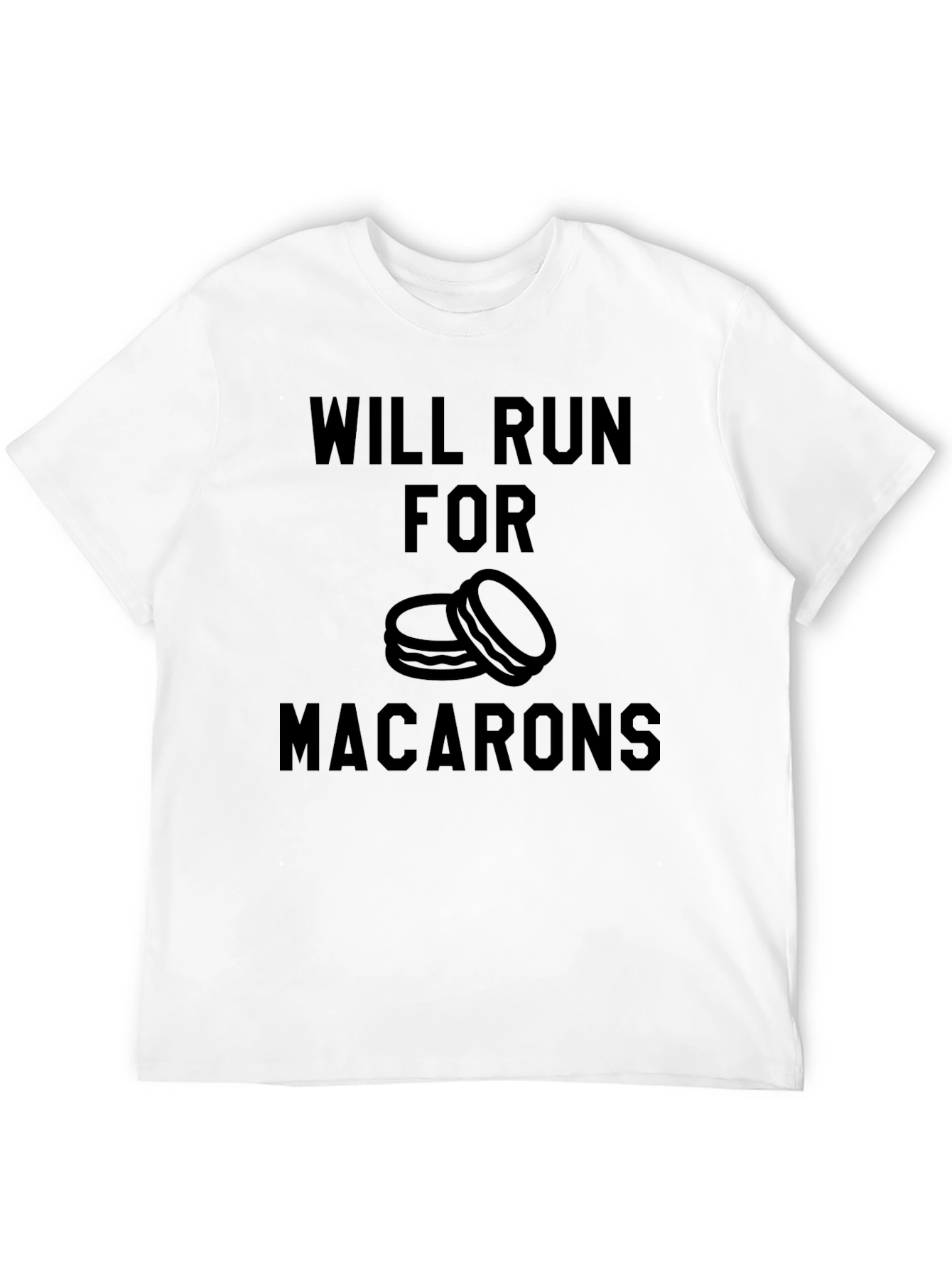 Will Run for Macarons Graphic T-Shirt