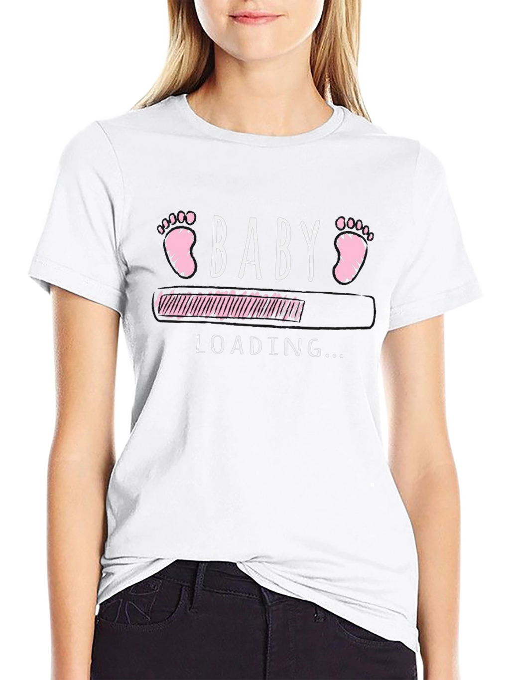 Baby Loading Funny Pregnancy T-Shirt