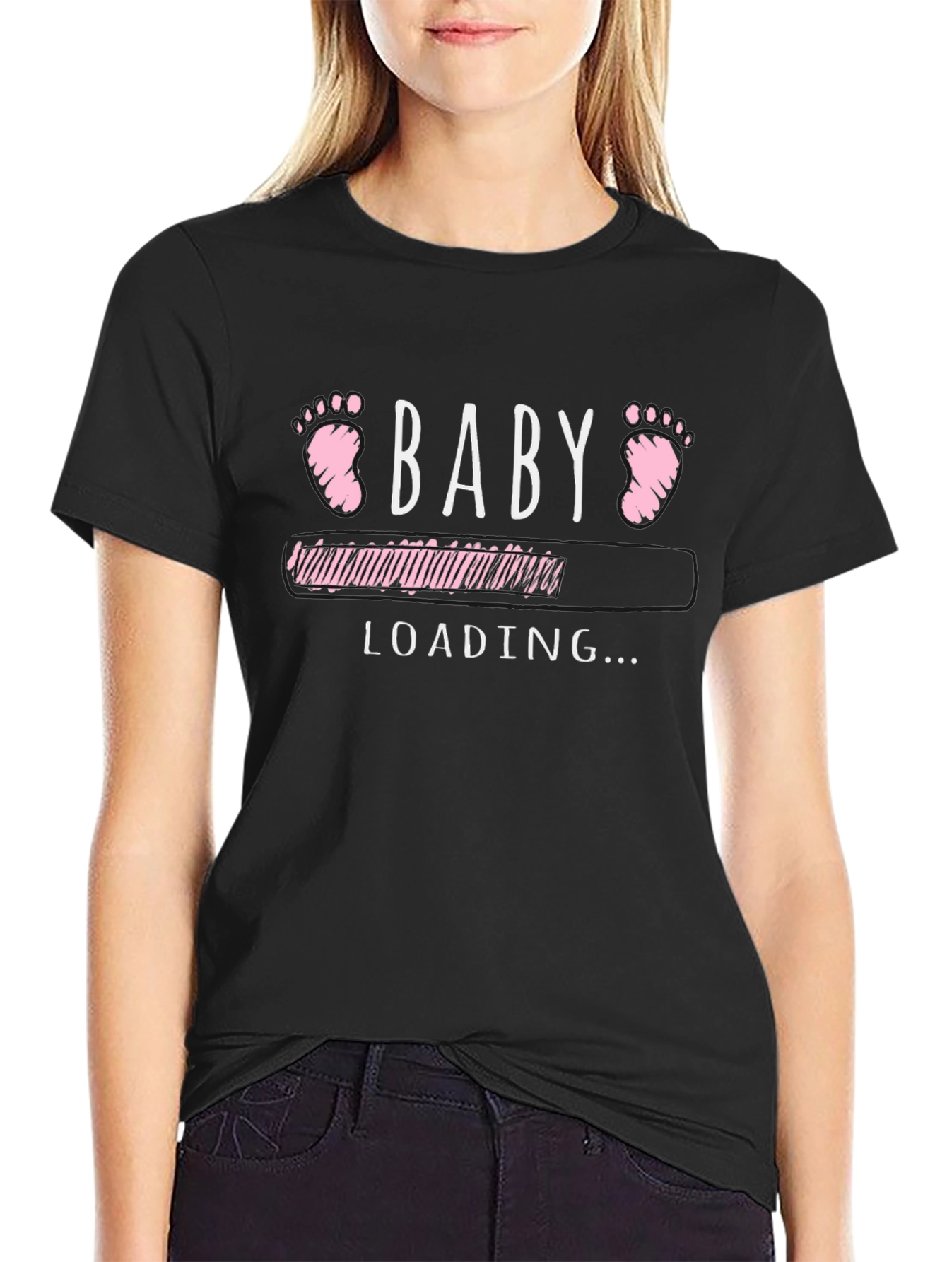 Baby Loading Funny Pregnancy T-Shirt