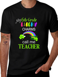 Lucky 6th Grade Teacher St. Patricks Day T-Shirt