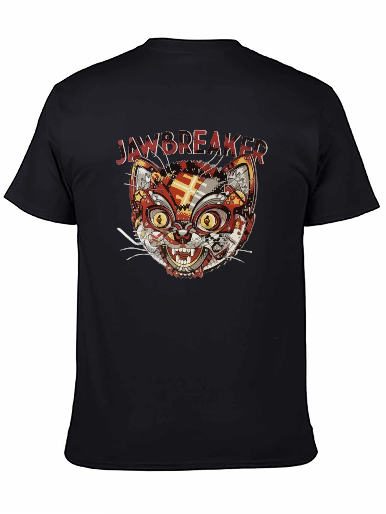 Jawbreaker Cat Graphic T-Shirt - Black