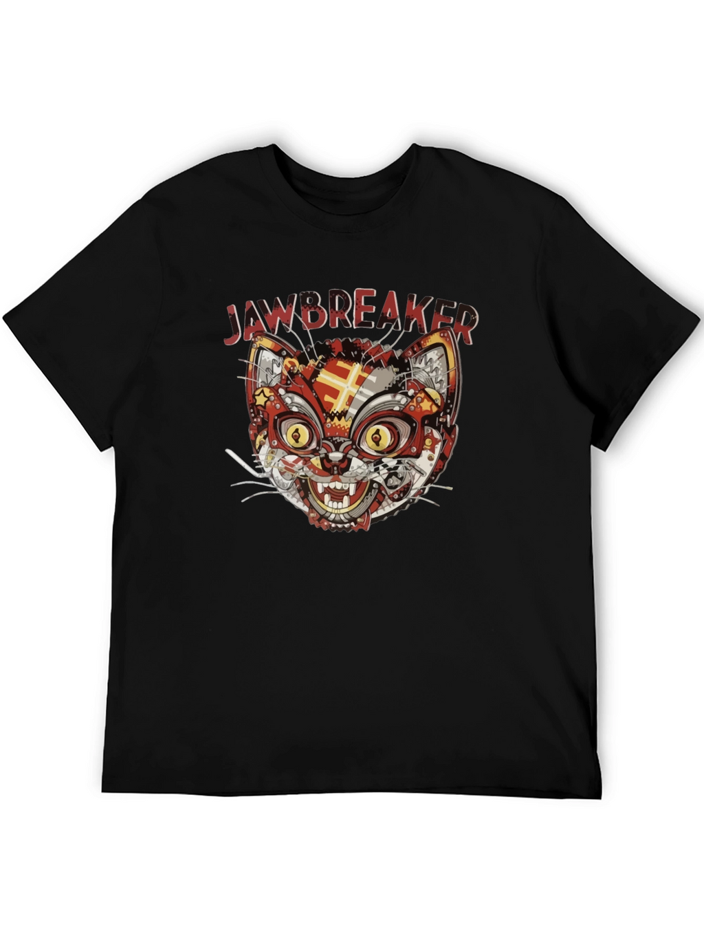 Jawbreaker Cat Graphic T-Shirt - Black