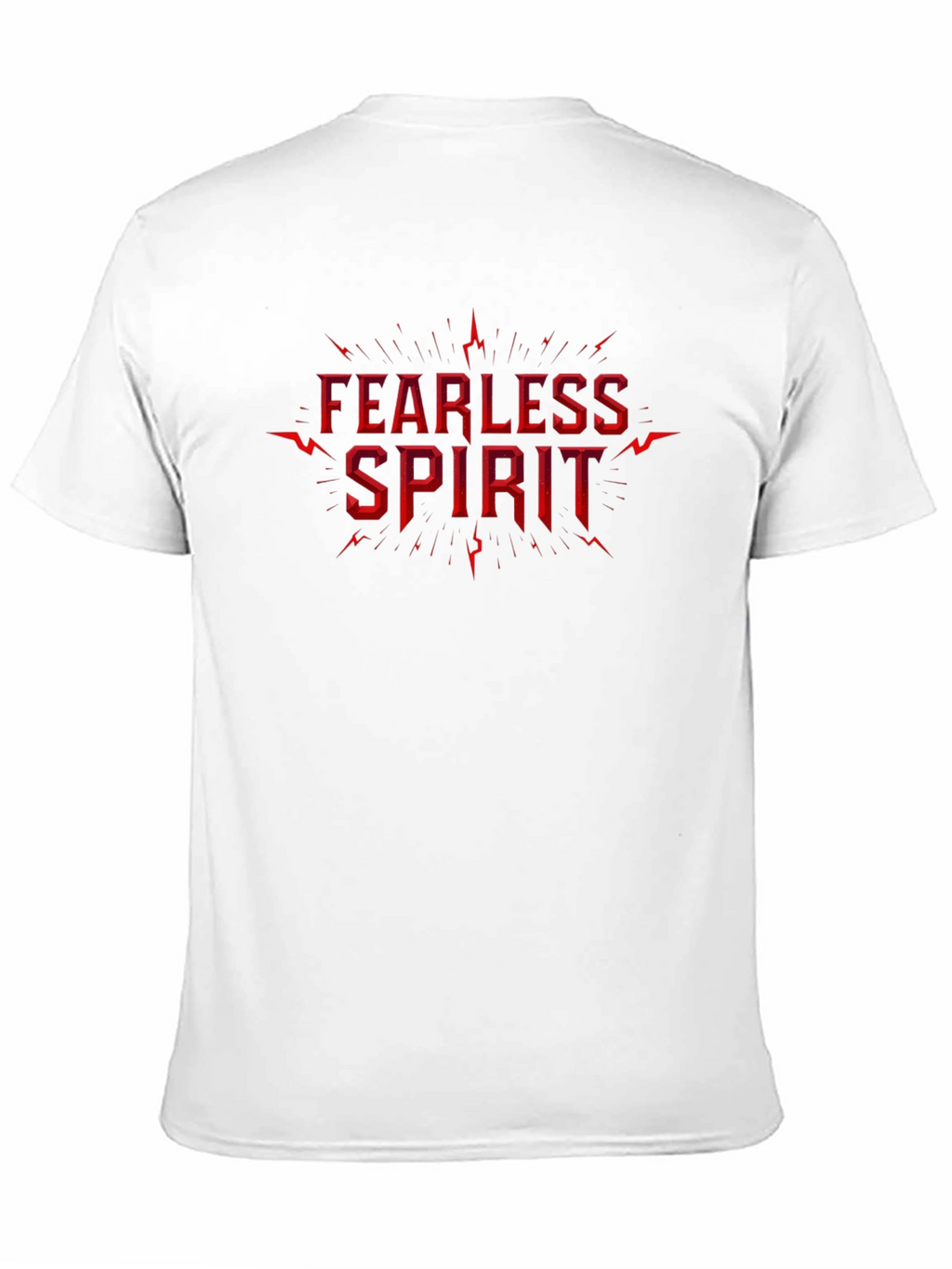 Fearless Spirit Graphic Tee - Black Cotton Shirt