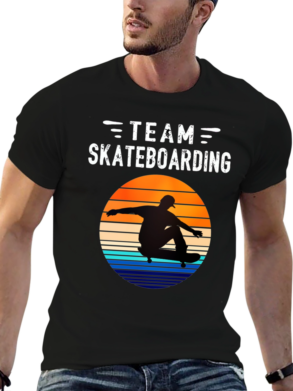Team Skateboarding Graphic Tee