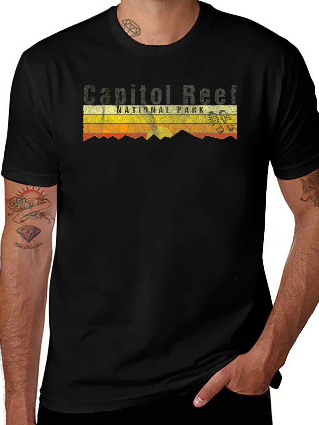Capitol Reef National Park T-Shirt - Retro Style