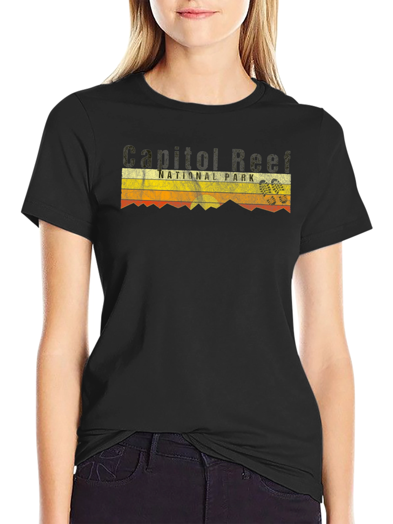 Capitol Reef National Park T-Shirt - Retro Style