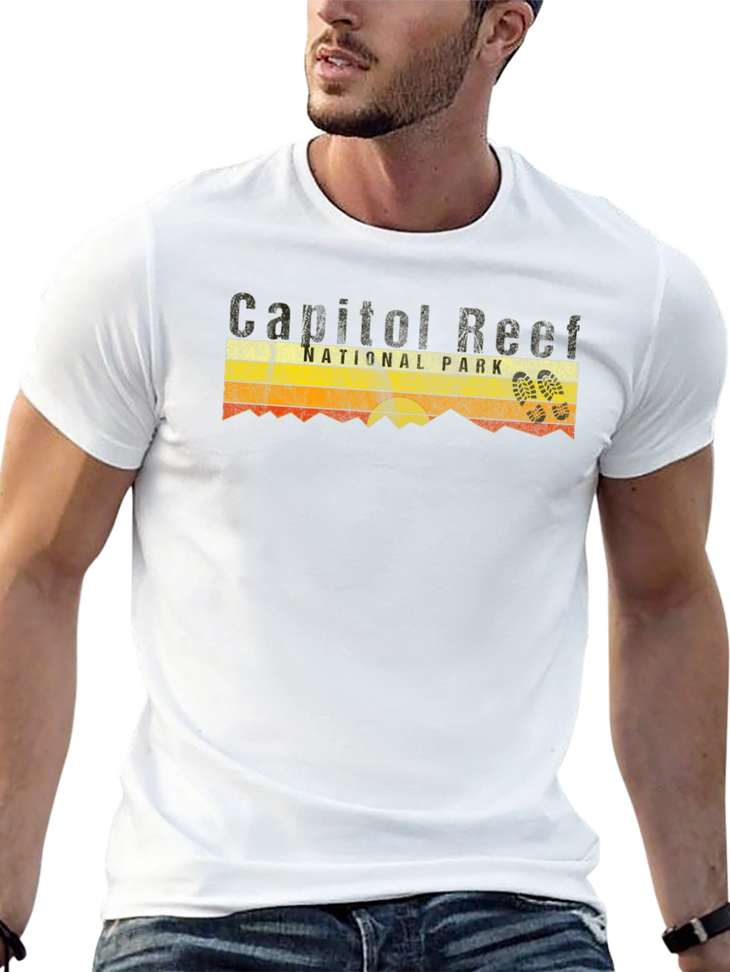 Capitol Reef National Park T-Shirt - Retro Style