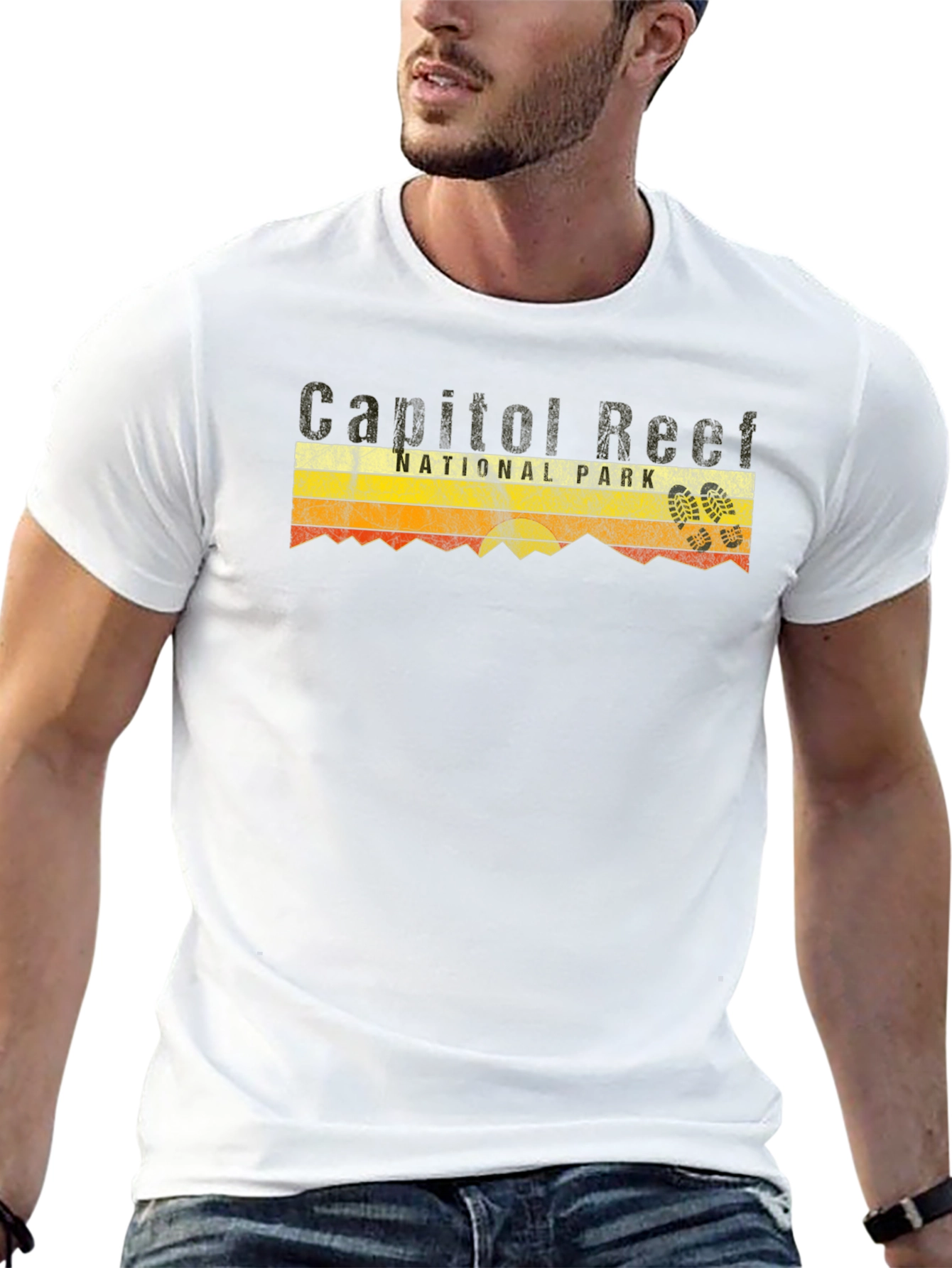 Capitol Reef National Park T-Shirt - Retro Style