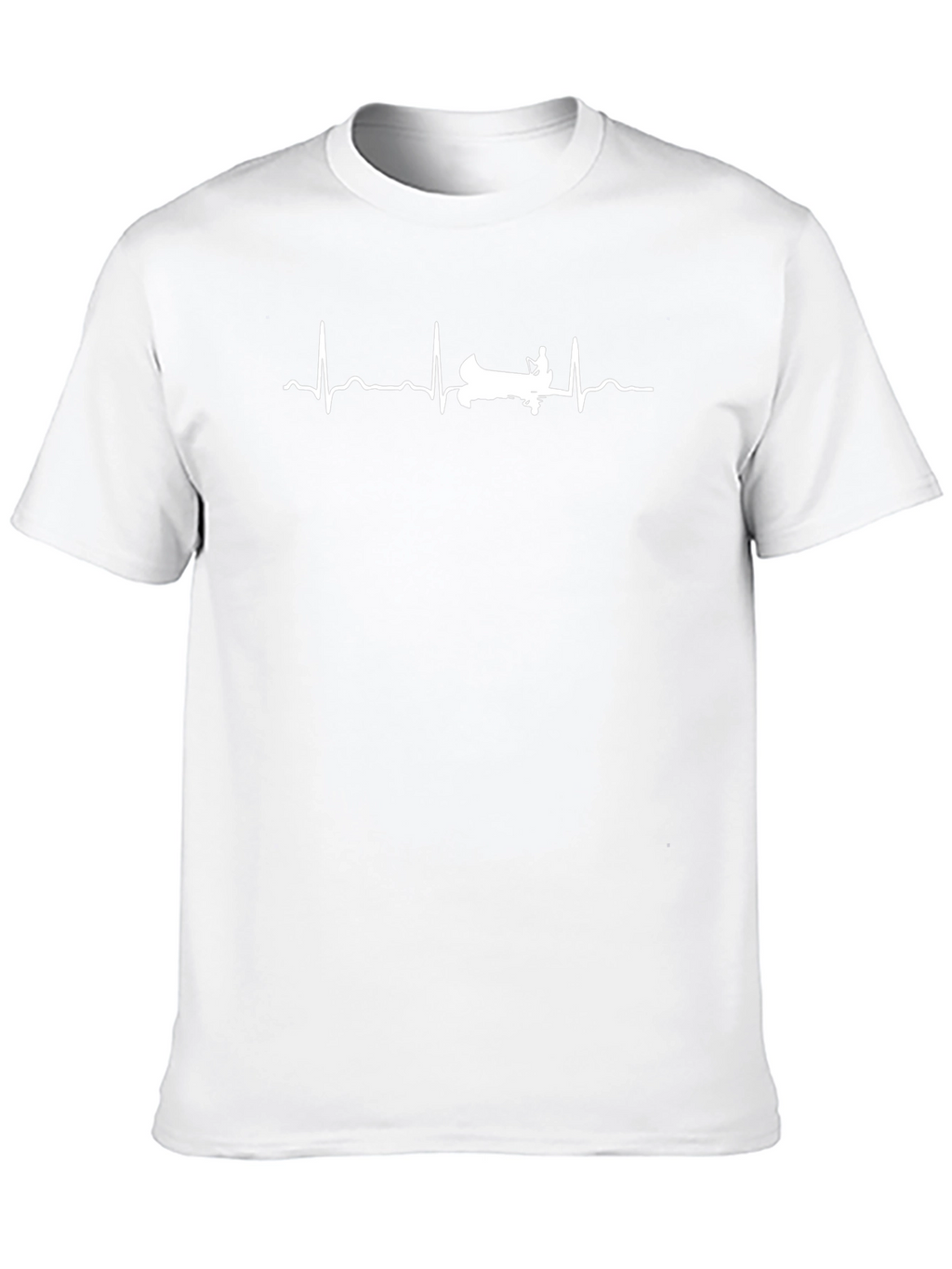 Canoe Heartbeat T-Shirt - Black
