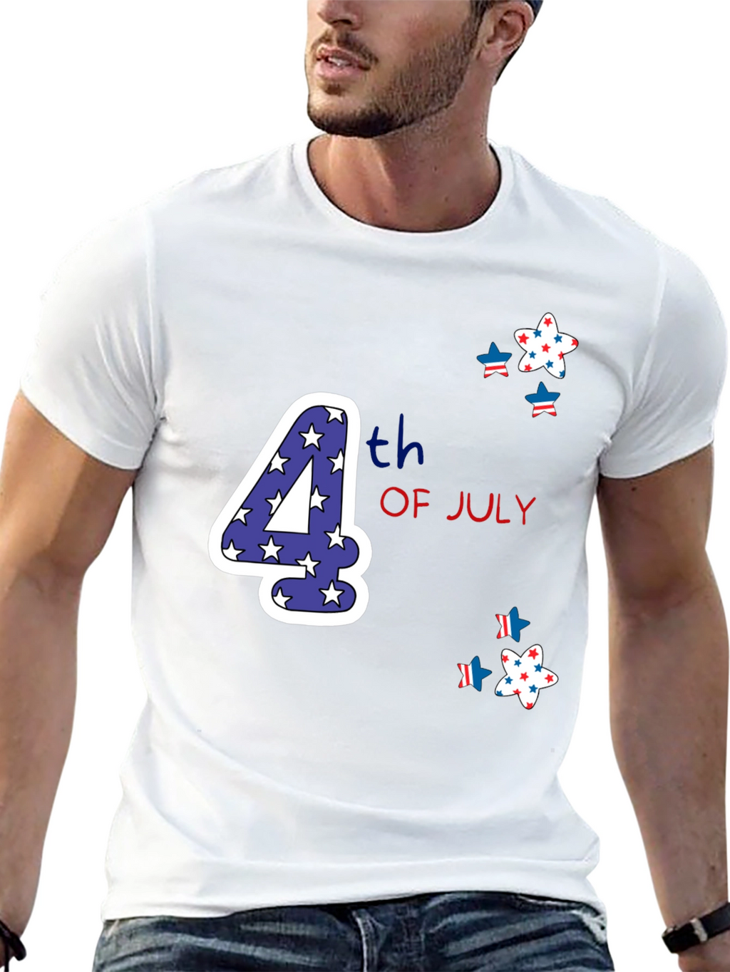 4th of July Graphic T-Shirt