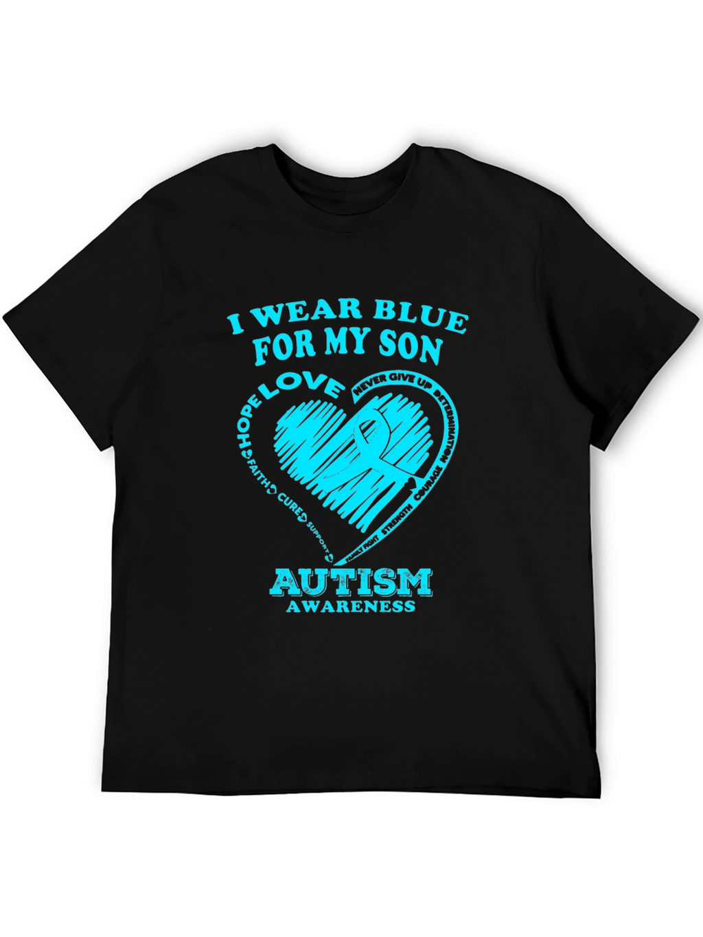Autism Awareness Blue Son T-Shirt