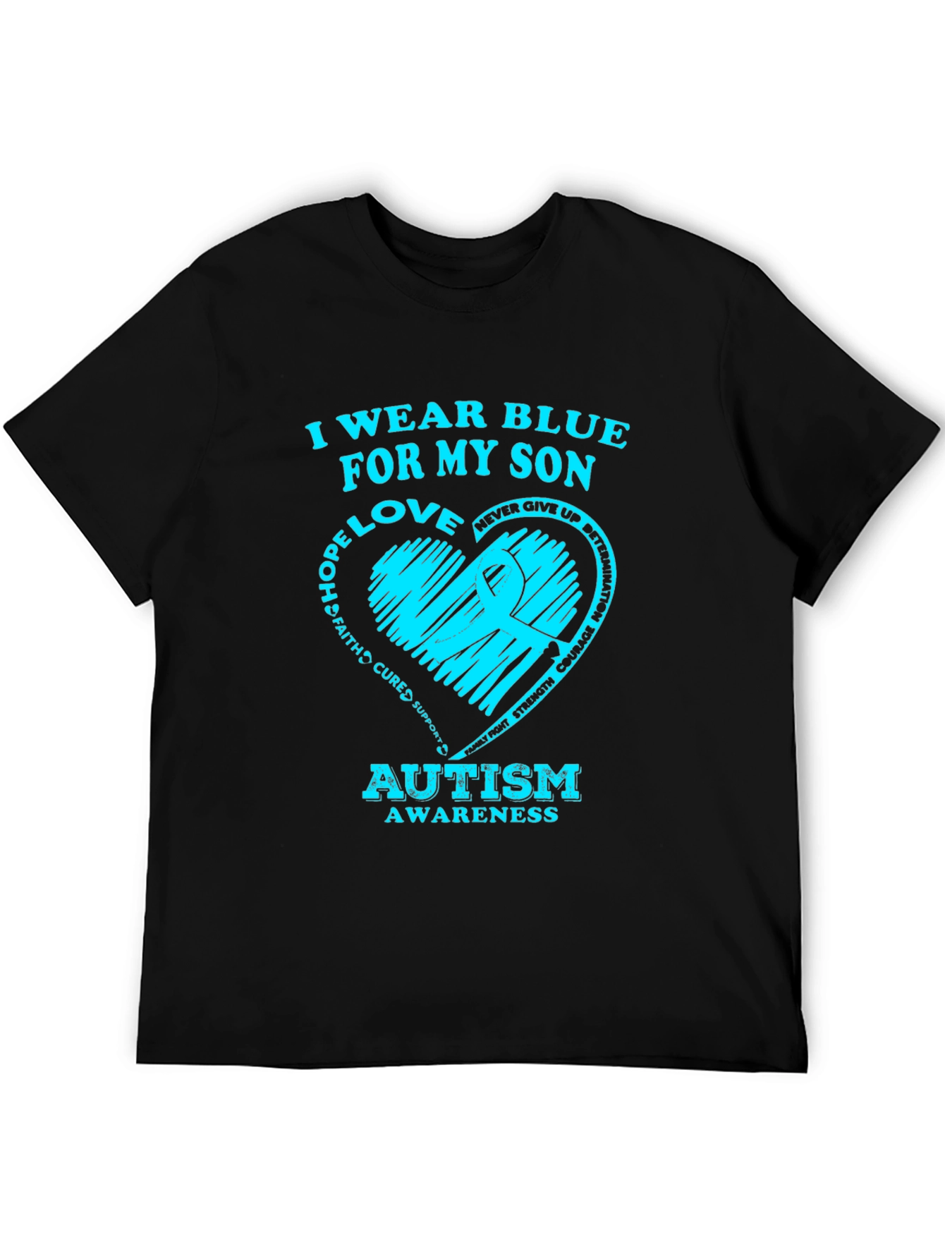 Autism Awareness Blue Son T-Shirt