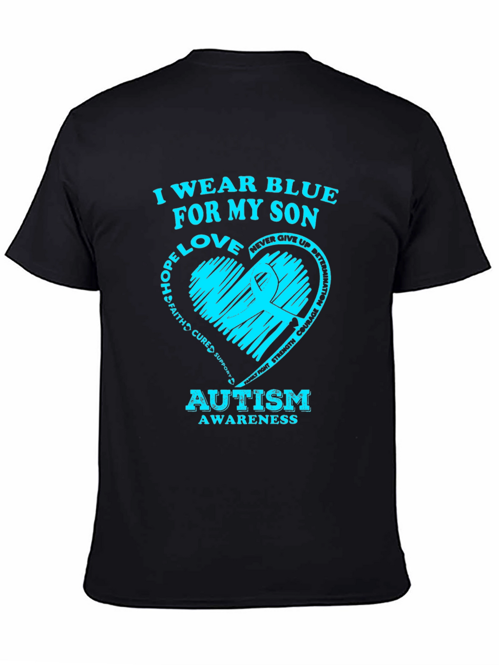 Autism Awareness Blue Son T-Shirt