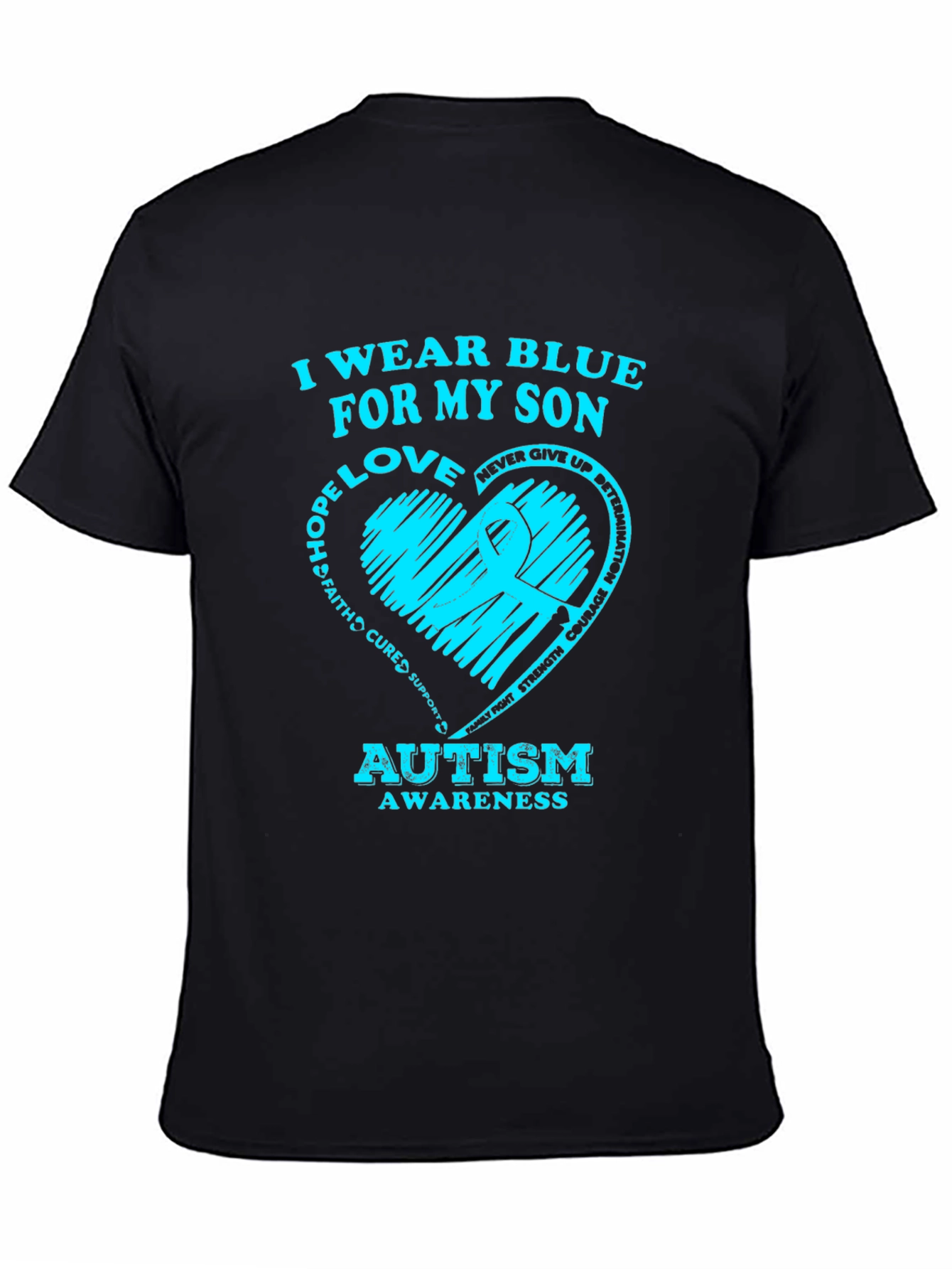 Autism Awareness Blue Son T-Shirt
