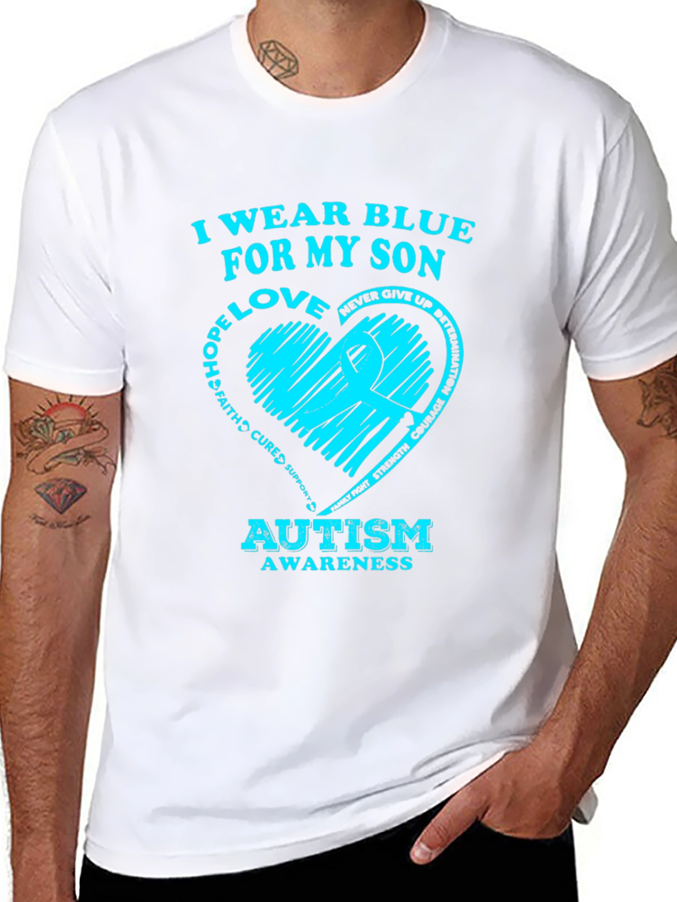Autism Awareness Blue Son T-Shirt