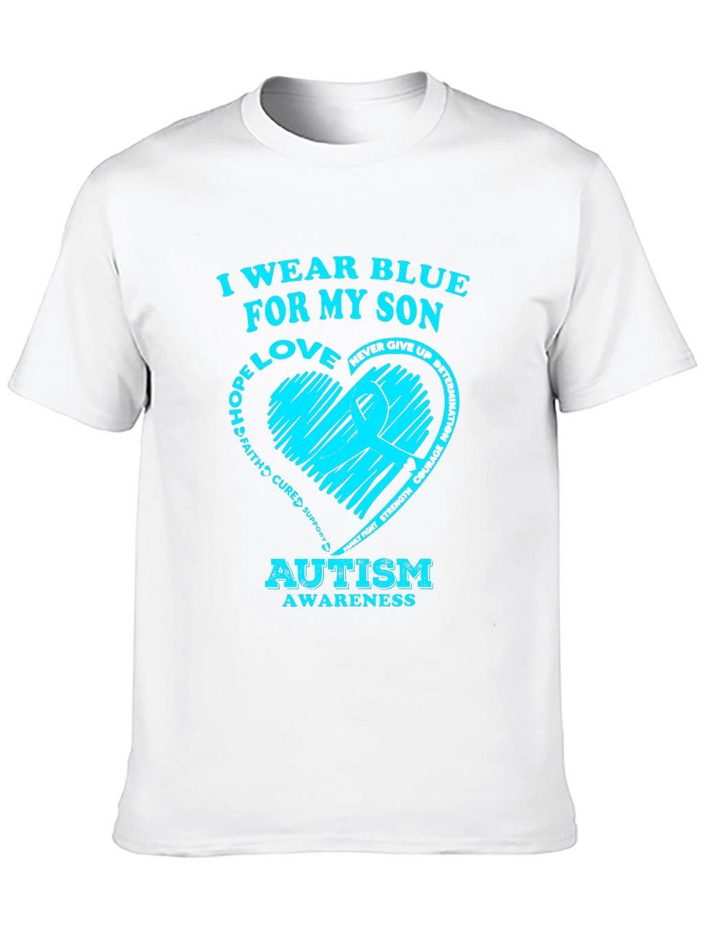 Autism Awareness Blue Son T-Shirt
