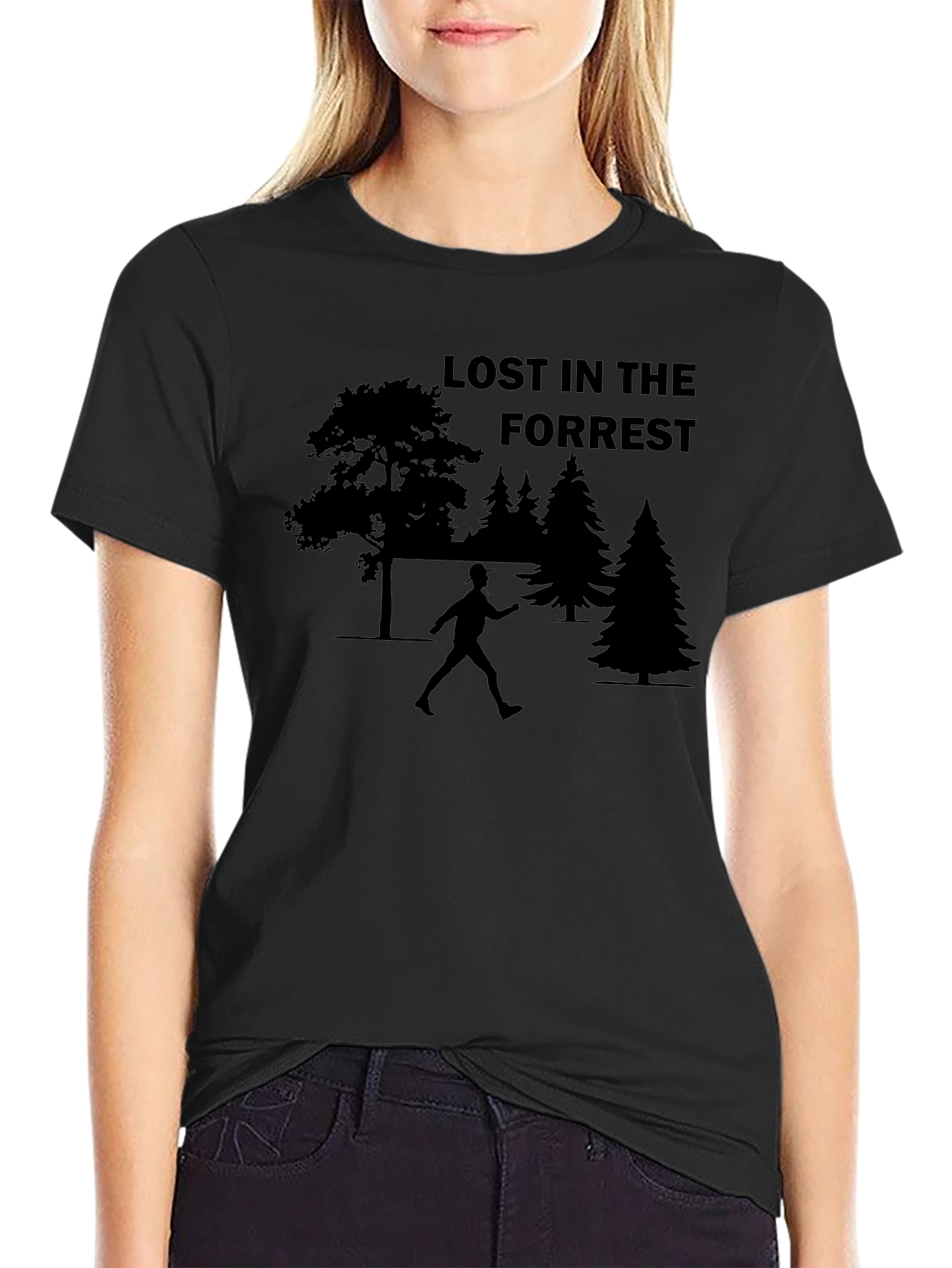 Lost in the Forrest Graphic T-Shirt