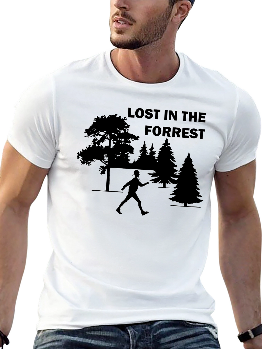 Lost in the Forrest Graphic T-Shirt