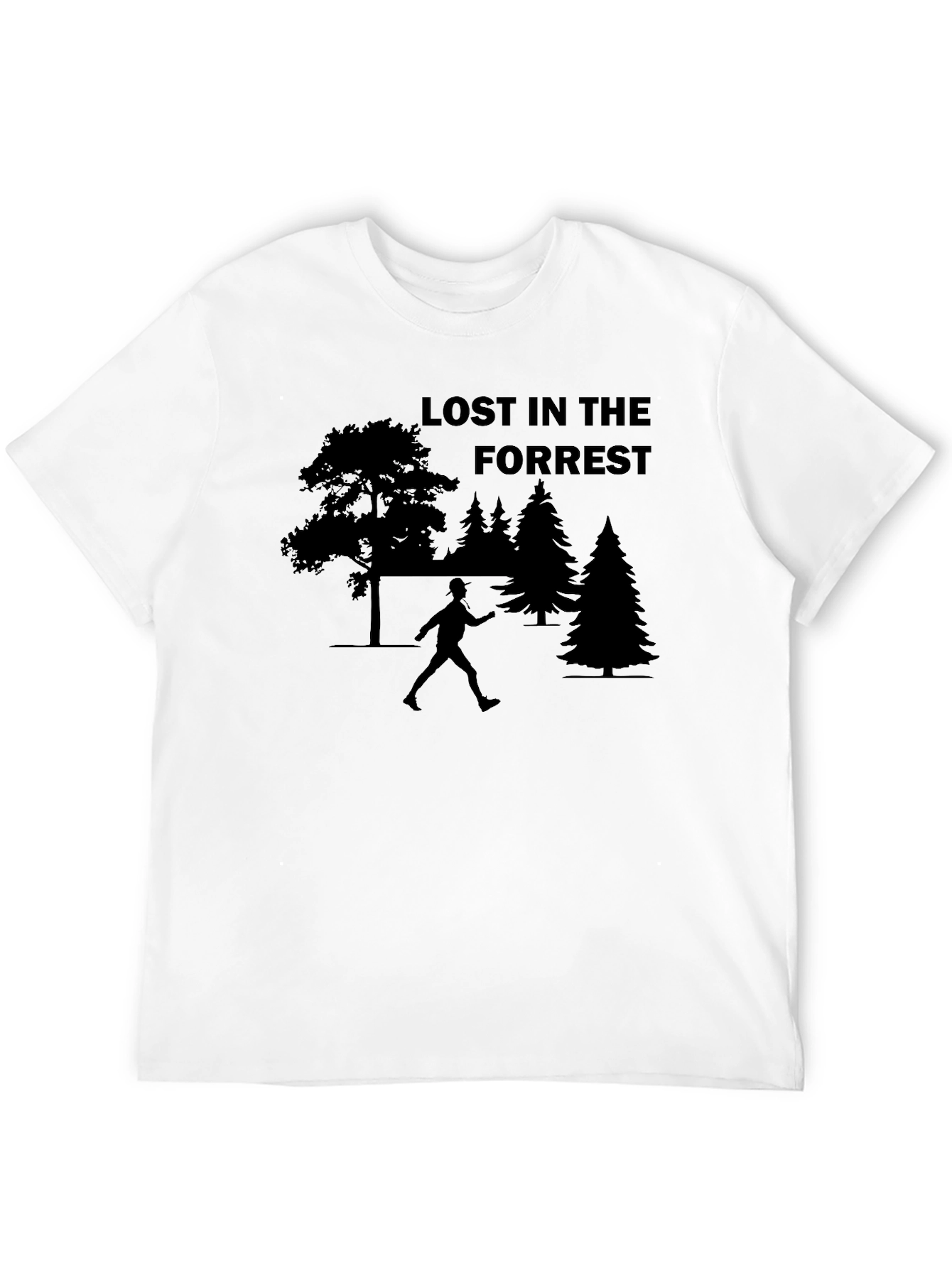 Lost in the Forrest Graphic T-Shirt