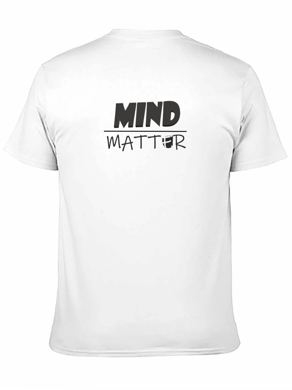 Mind Over Matter Graphic Black T-Shirt
