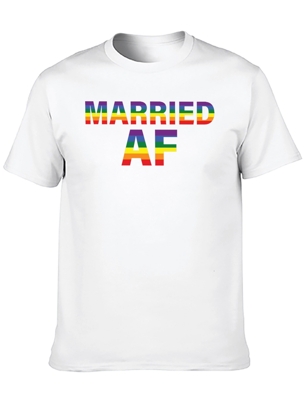 Married AF Rainbow Pride T-Shirt