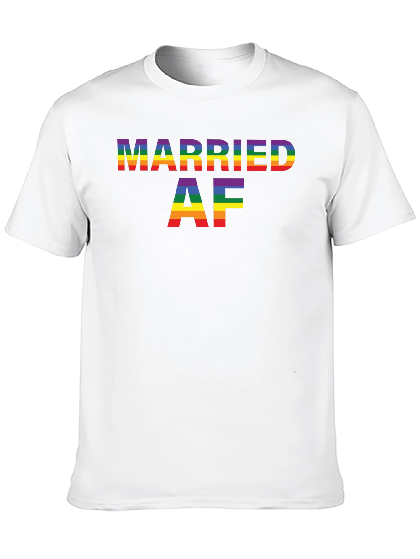 Married AF Rainbow Pride T-Shirt