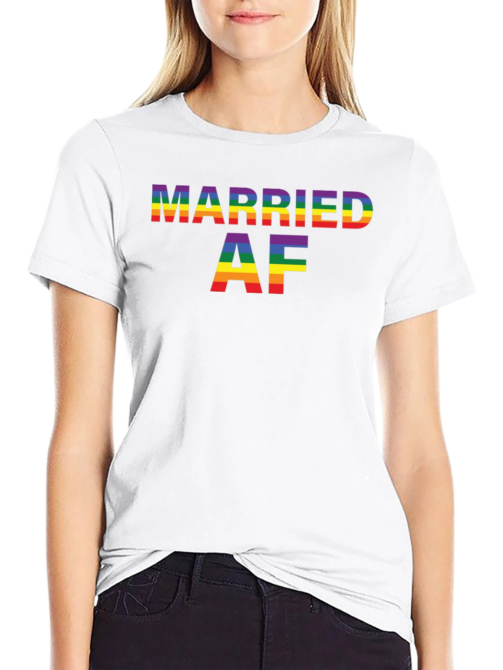 Married AF Rainbow Pride T-Shirt