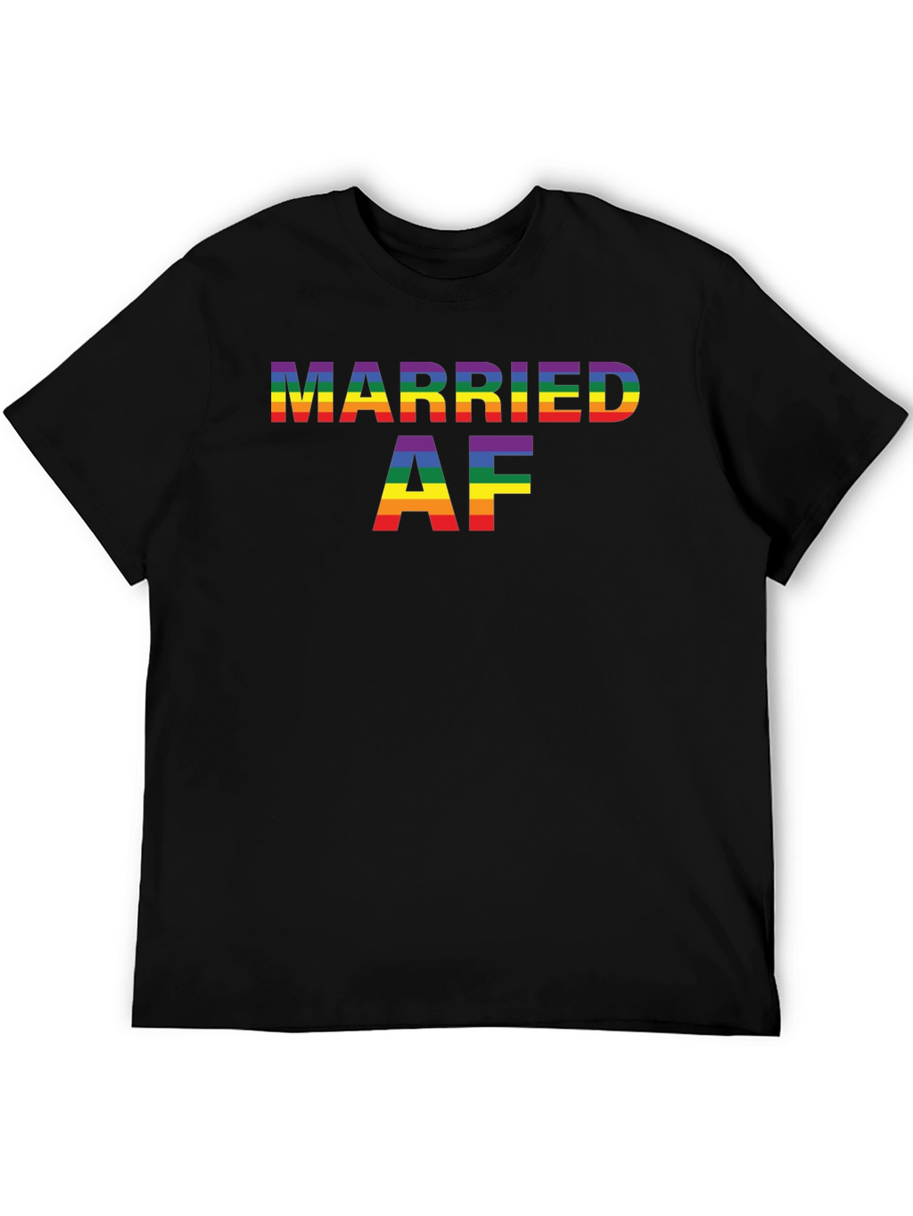 Married AF Rainbow Pride T-Shirt