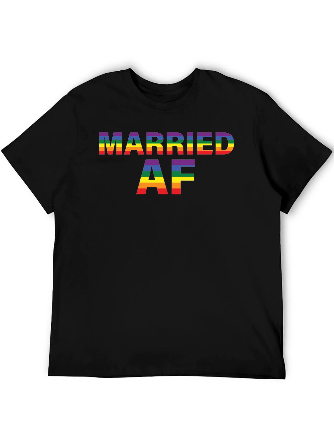 Married AF Rainbow Pride T-Shirt
