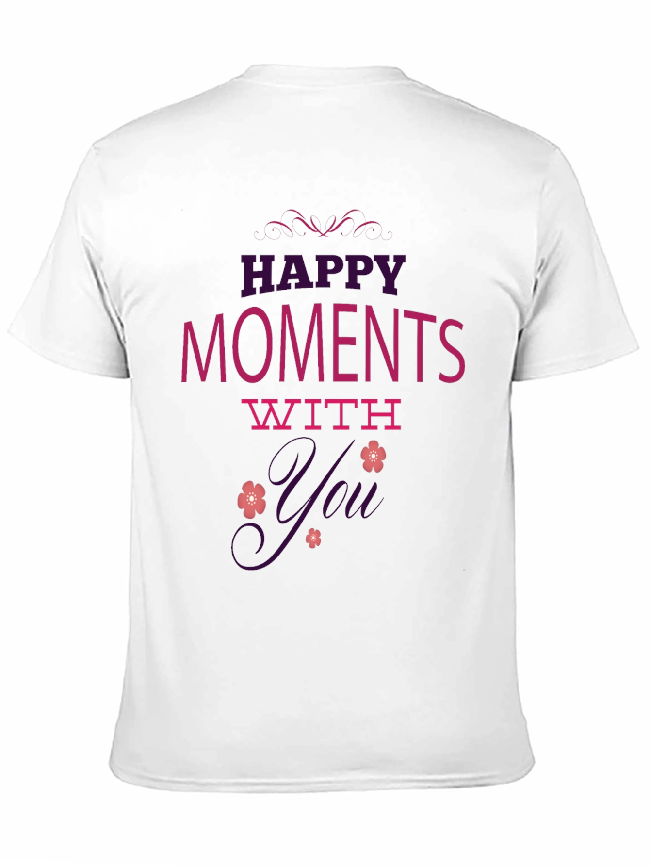 Happy Moments with You Graphic T-Shirt